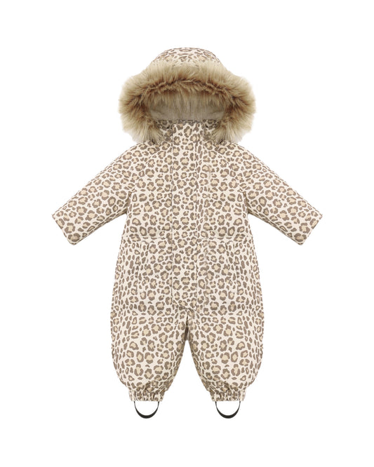 SKI SNOWSUIT || LEOPARD
