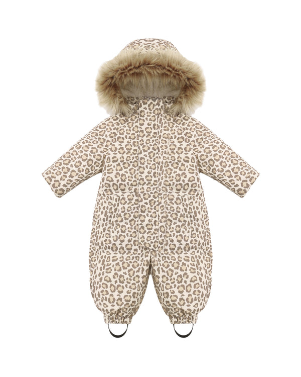 SKI SNOWSUIT || LEOPARD