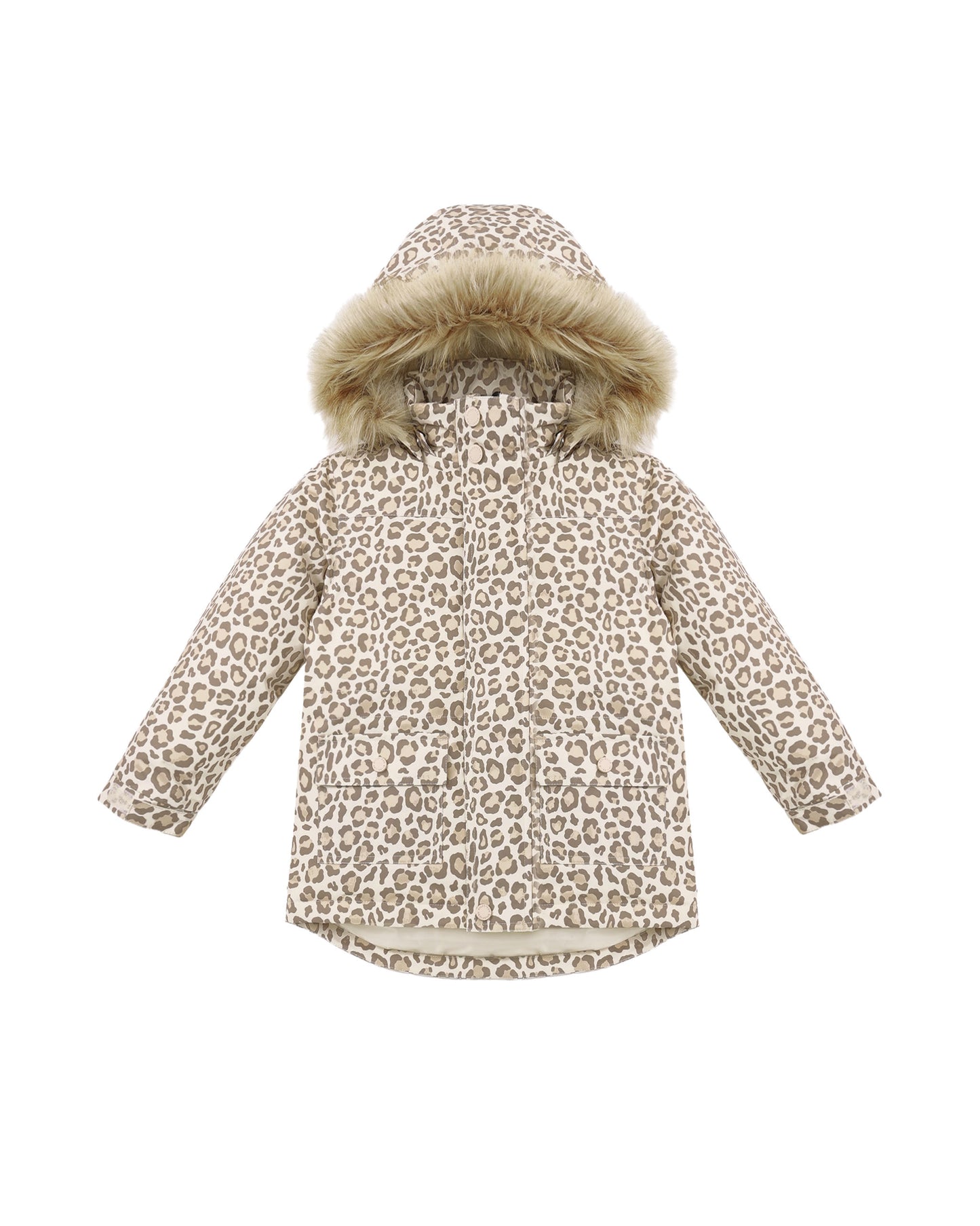 PARKA SKI JACKET || LEOPARD