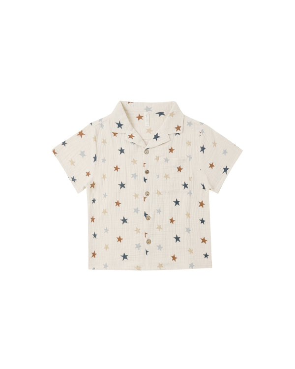 LAPEL COLLAR SHIRT || STARS