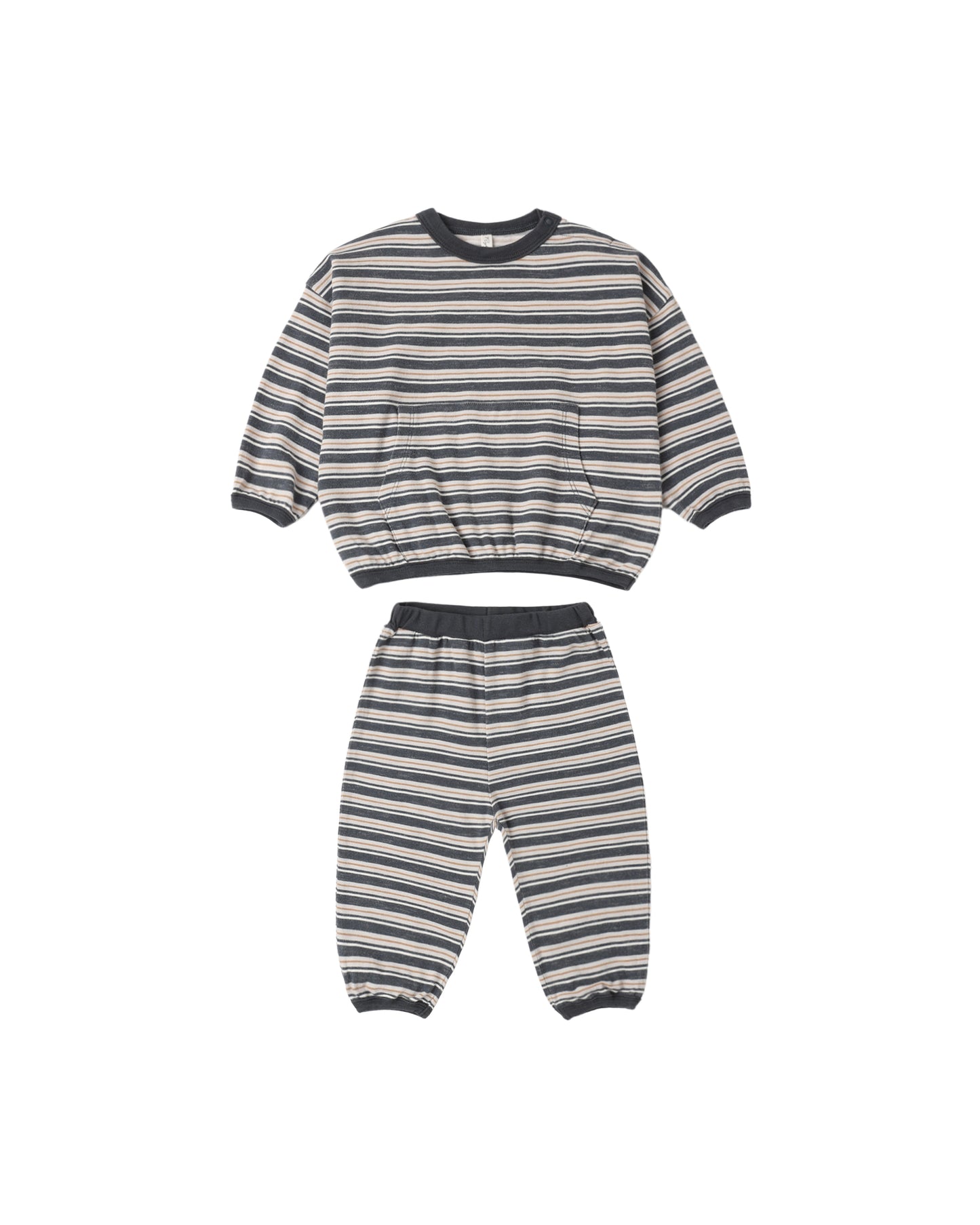 RELAXED SET || BLUE STRIPE