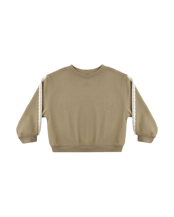 OVERSIZED SWEATSHIRT || OLIVE