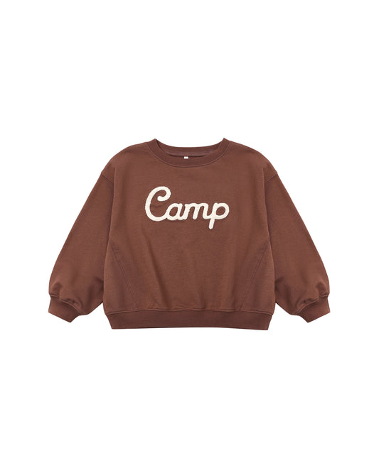 OVERSIZED SWEATSHIRT || CAMP