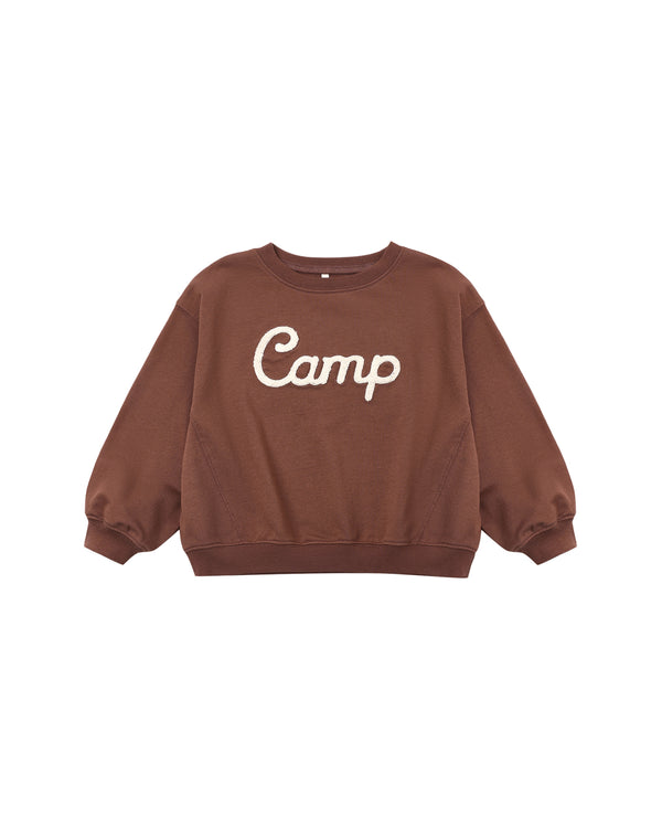 OVERSIZED SWEATSHIRT || CAMP