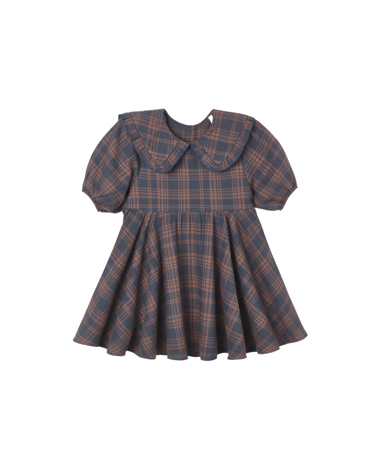 CAMILLE DRESS || MIDNIGHT PLAID