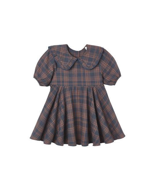 CAMILLE DRESS || MIDNIGHT PLAID