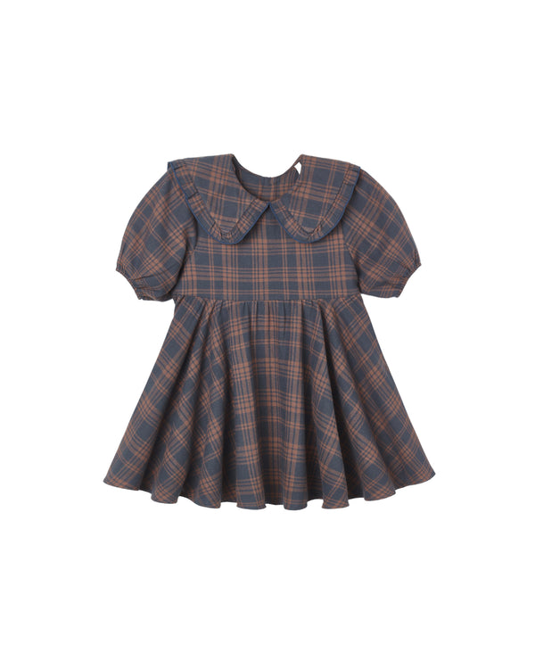 CAMILLE DRESS || MIDNIGHT PLAID