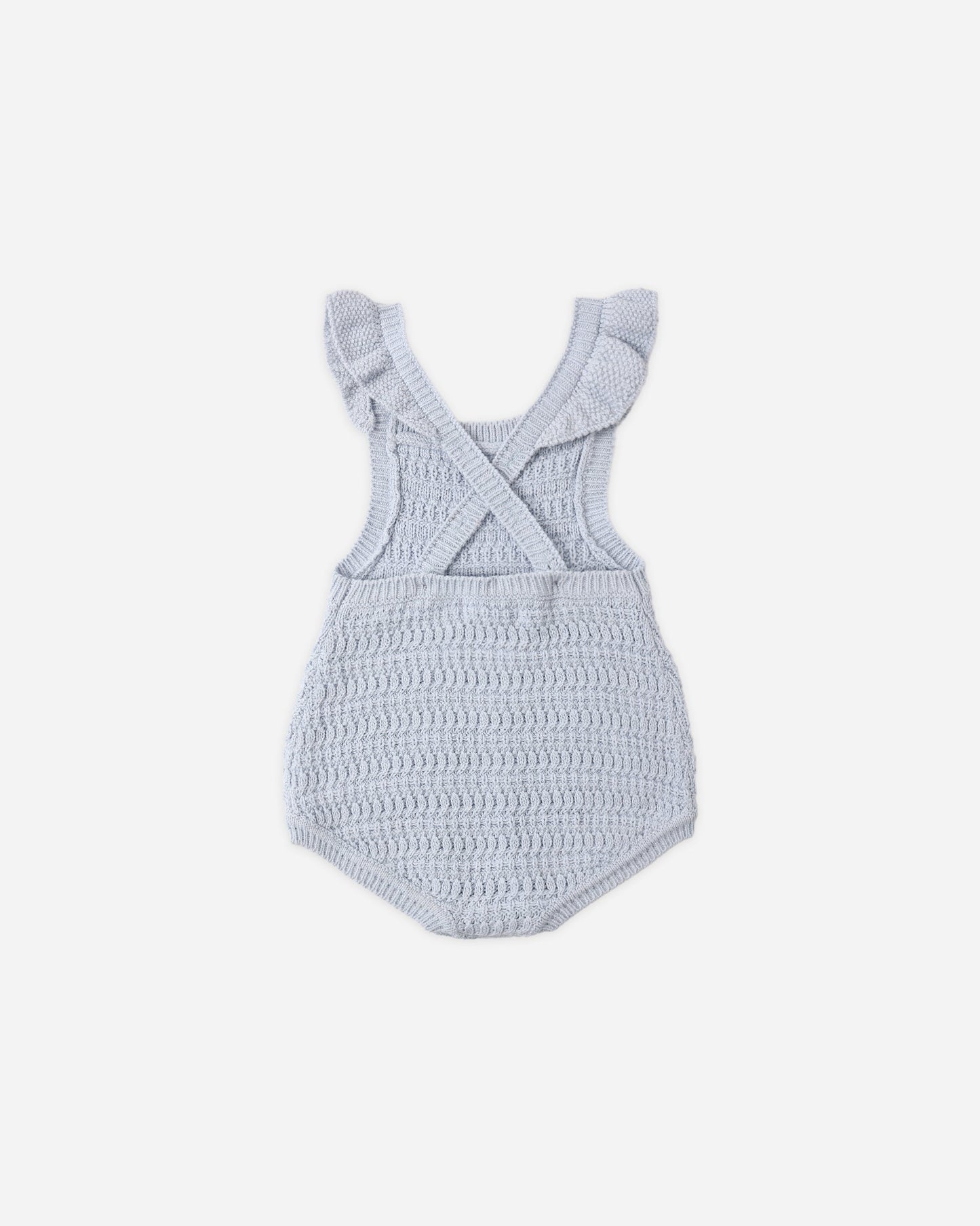 CROCHET ROMPER || PERIWINKLE