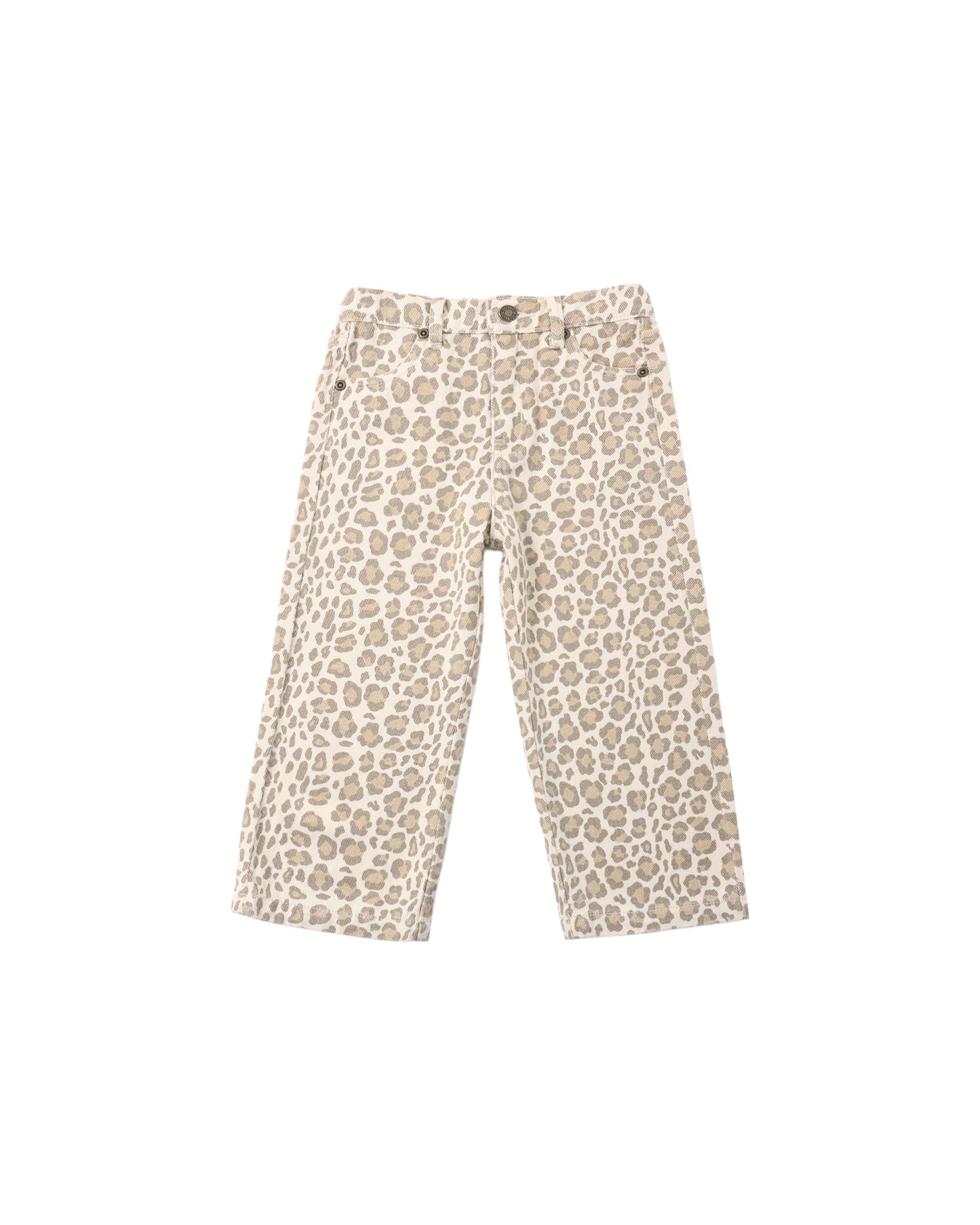 STRAIGHT LEG PANT || LEOPARD