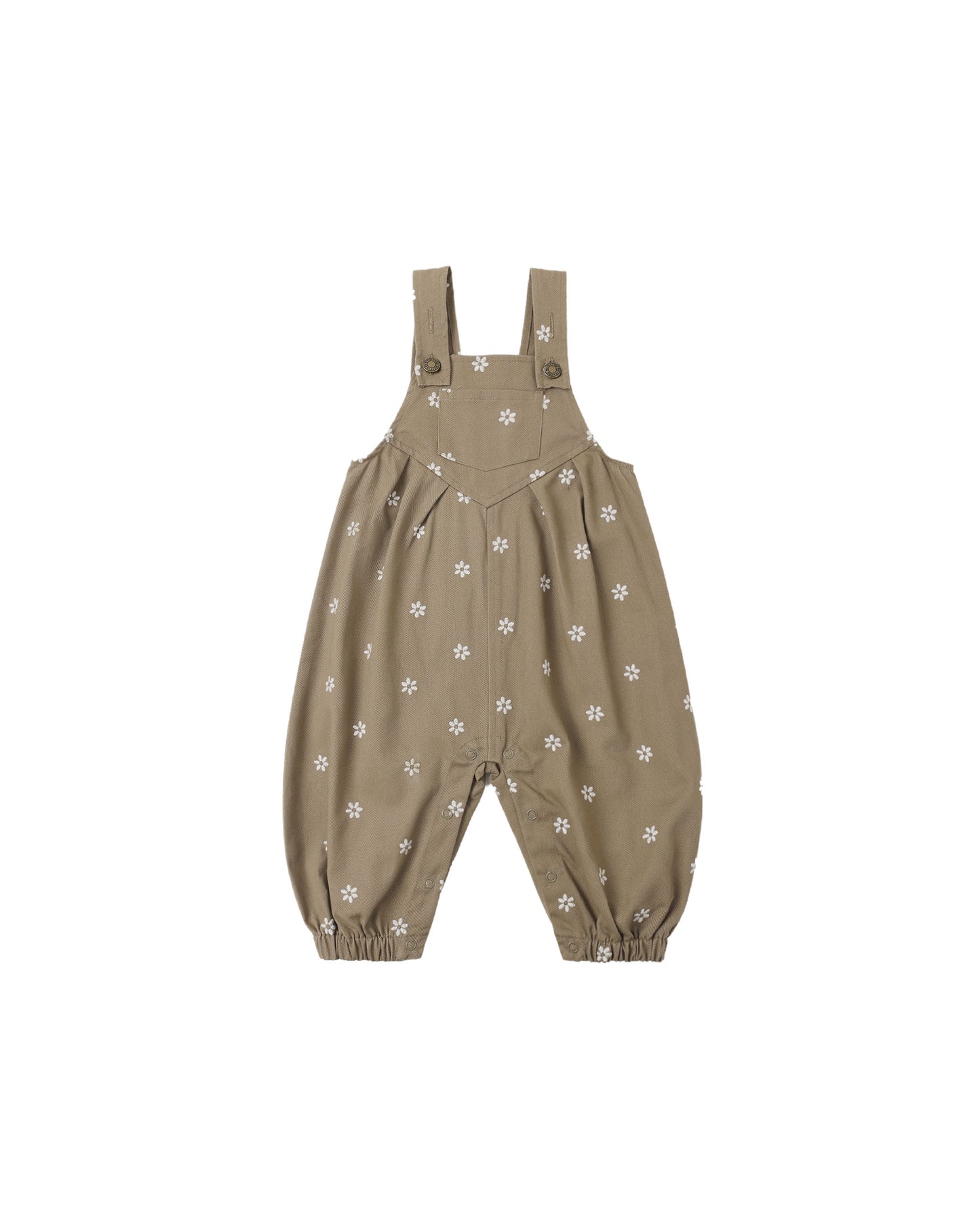 VINTAGE OVERALL || EMBROIDERED DAISES