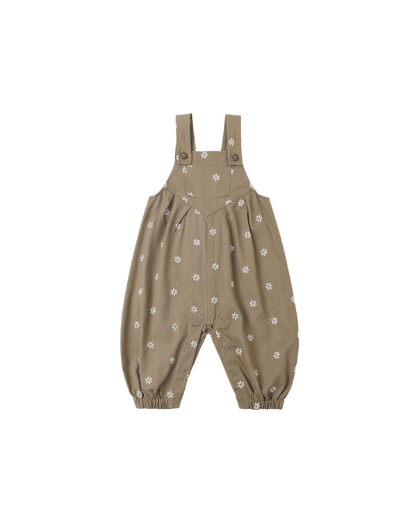 VINTAGE OVERALL || EMBROIDERED DAISES