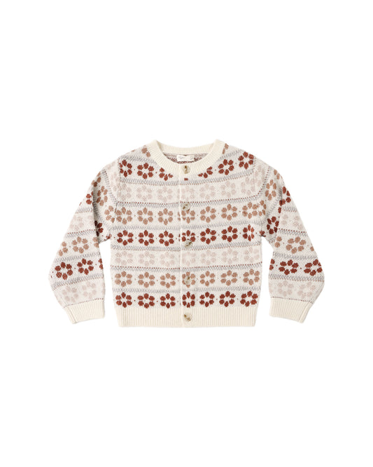 CHEYENNE CARDIGAN || FLOWER FAIR ISLE