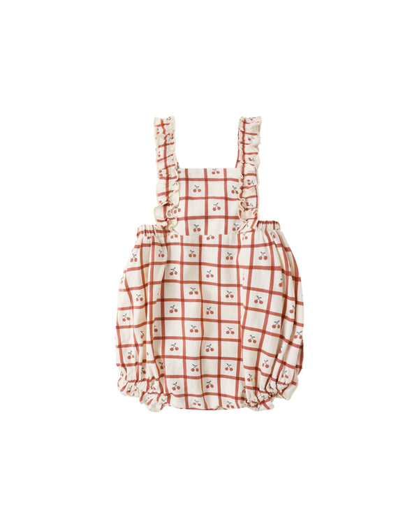 CHIARA ROMPER || CHERRY CHECK