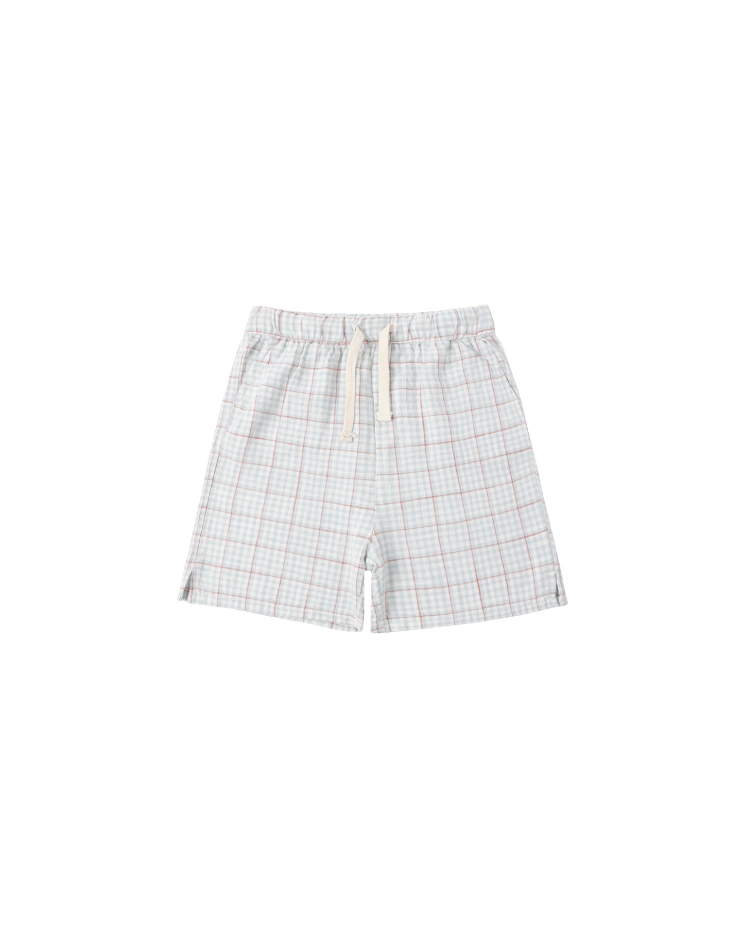 PERRY SHORT || LIGHT BLUE PLAID