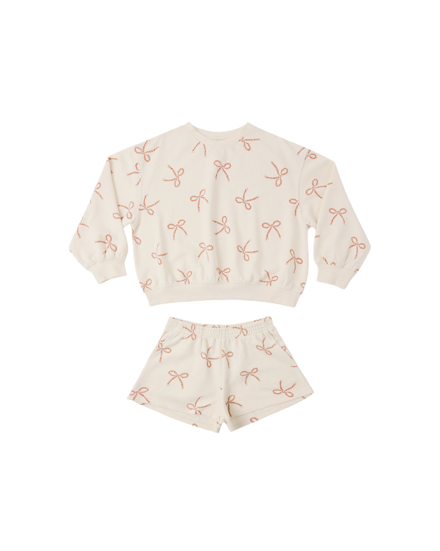 SUMMER TERRY SET || SAILOR BOWS