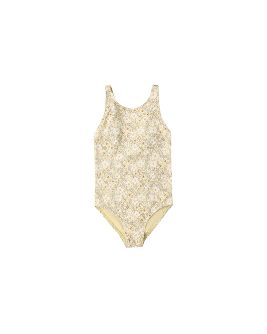 SCRUNCH ONE-PIECE || LEMON MEADOW