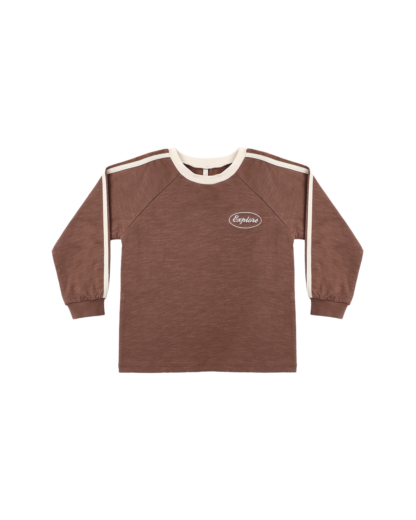 RELAXED LONG SLEEVE TEE || EXPLORE