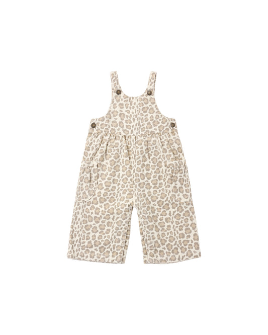 WIDE LEG OVERALL || LEOPARD