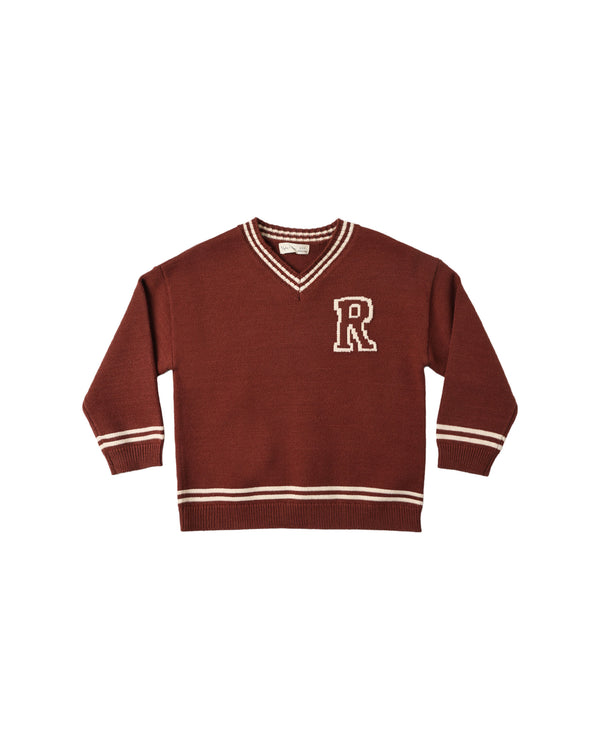 REDWOOD SWEATER || BRICK
