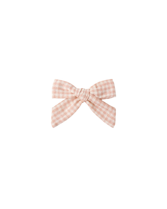 BOW || PETAL GINGHAM
