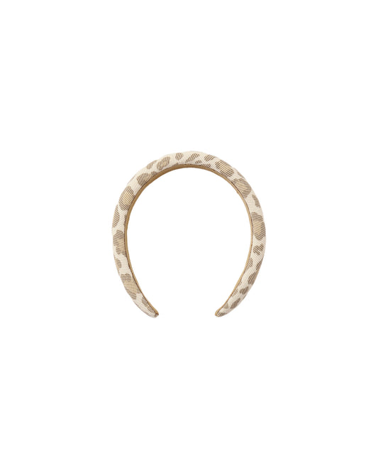 PADDED HEADBAND || LEOPARD