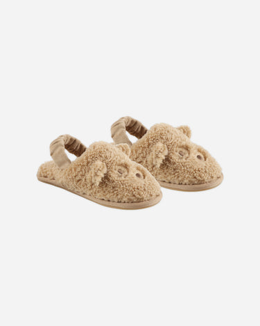 BEAR SLIPPERS || GOLD