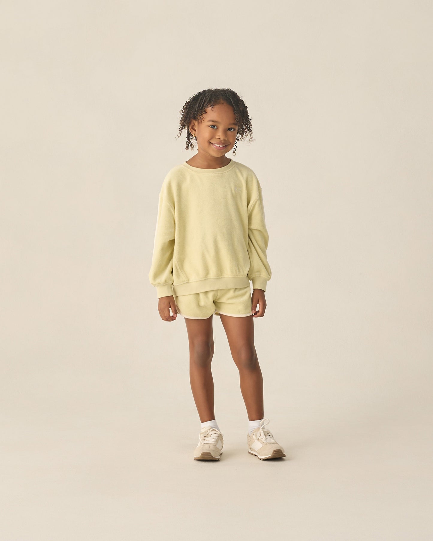 RACER SWEATSHIRT || CITRON