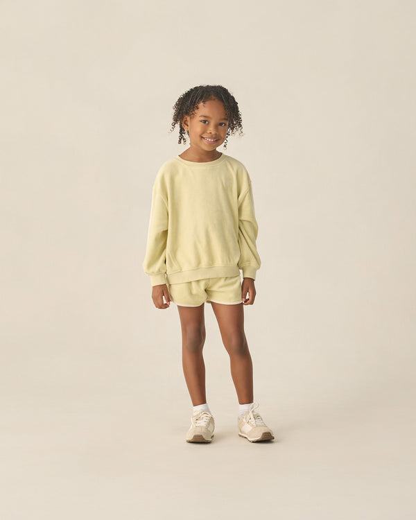 RACER SWEATSHIRT || CITRON