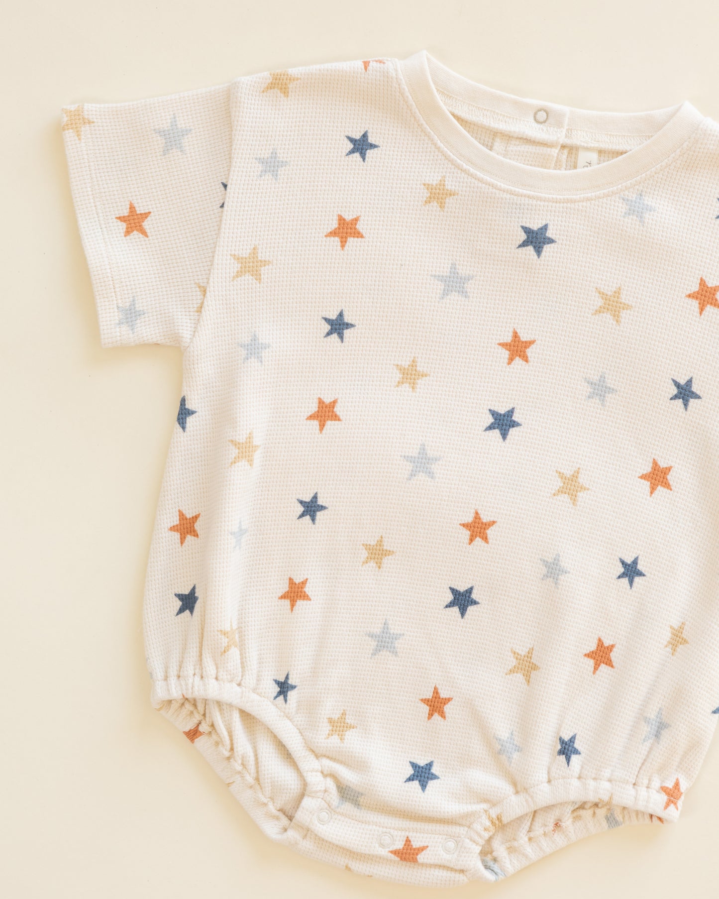 RELAXED BUBBLE ROMPER || STARS