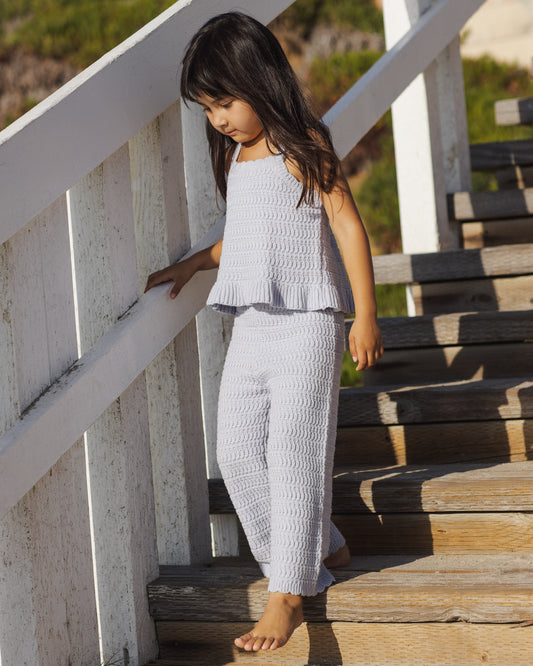 MARI KNIT SET || PERIWINKLE
