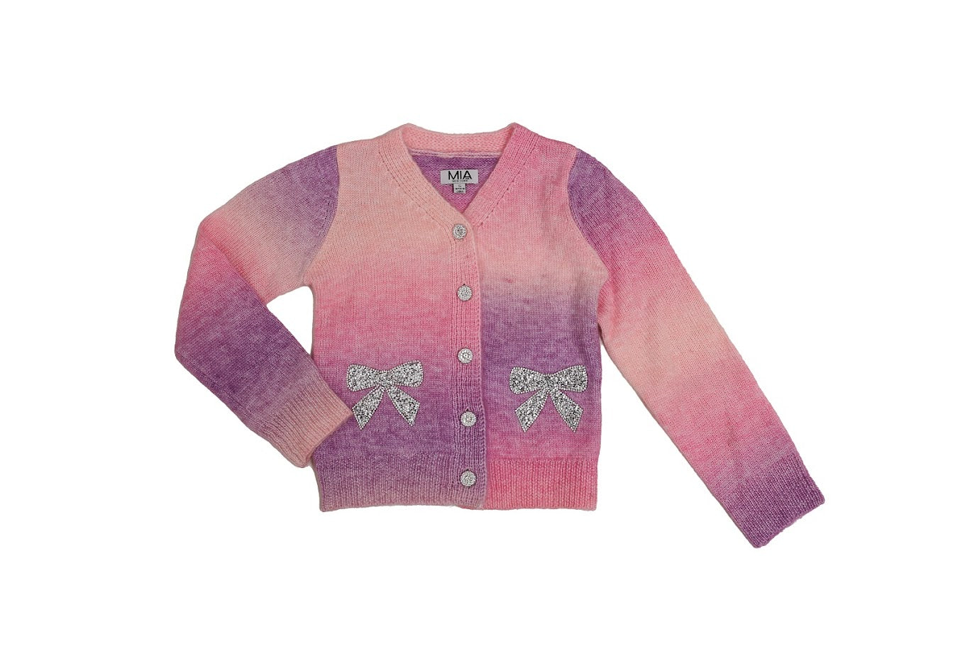 Ombre Cardigan | Pink