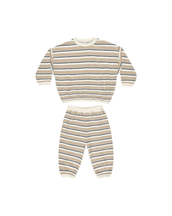 RELAXED SET | BLUE VINTAGE STRIPE