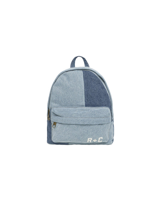 MINI BACKPACK | PATCHWORK DENIM