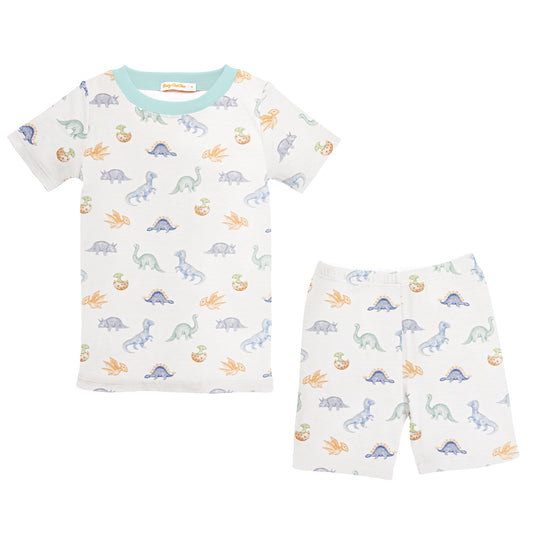 Pajama Short Set | Baby Dinos