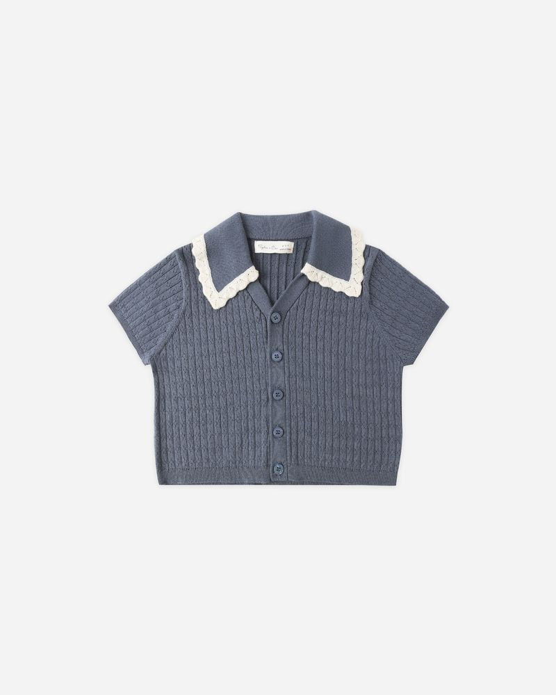 SLOANE KNIT TOP | MARINE