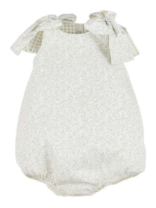Fresh Blooms Bow Bubble | Green