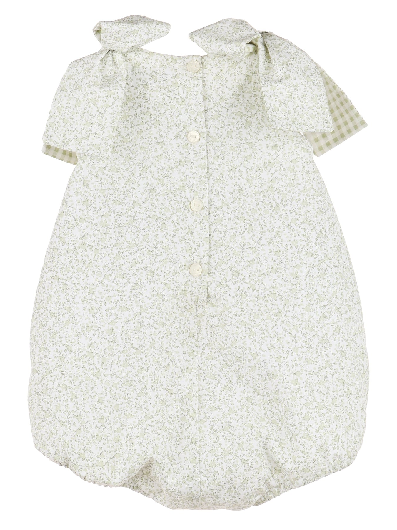 Fresh Blooms Bow Bubble | Green