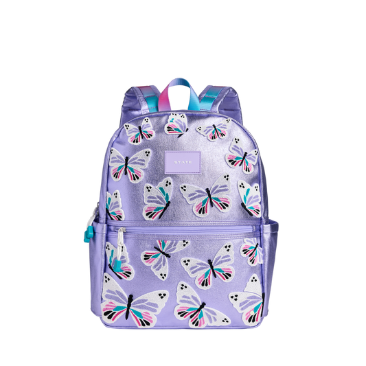 Kane Double Pocket Backpack | 3D Butterfly