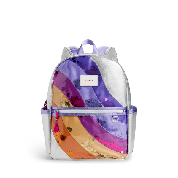 Kane Double Pocket Backpack | Sequin Wave