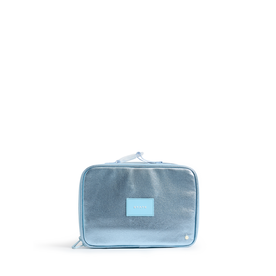 Rodgers Lunch Box | Metallic Blue