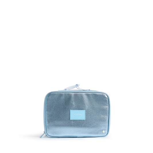 Rodgers Lunch Box | Metallic Blue