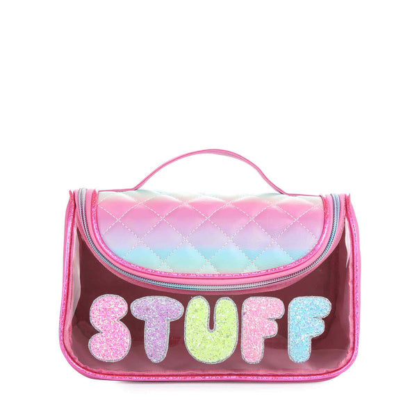 Stuff Peekaboo Flap Pouch | Flamingo