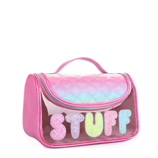 Stuff Peekaboo Flap Pouch | Flamingo