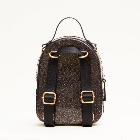 Gold Bee Jelly Mini Backpack | Black