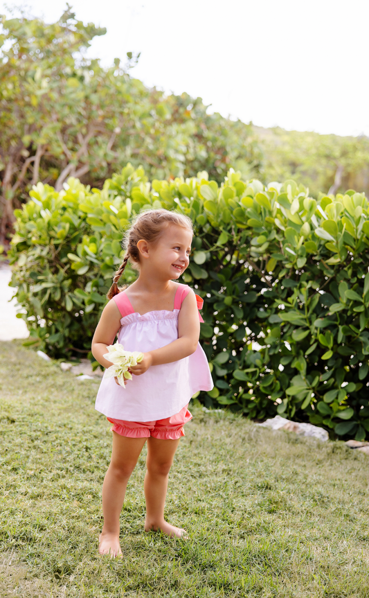 Lainey's Little Set | Palm Beach Pink With Parrot Cay Coral