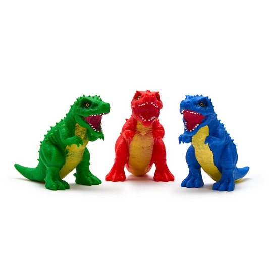 T-Rex 24 Pc Stretch & Mold Dinosaur | Assorted Colors