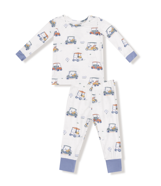 Zooming Golf Carts | LS Loungewear Set