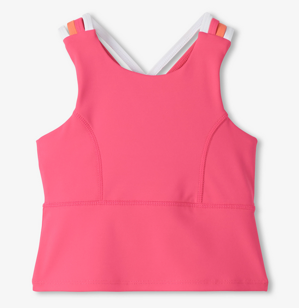 Active Strappy Tank, Pink