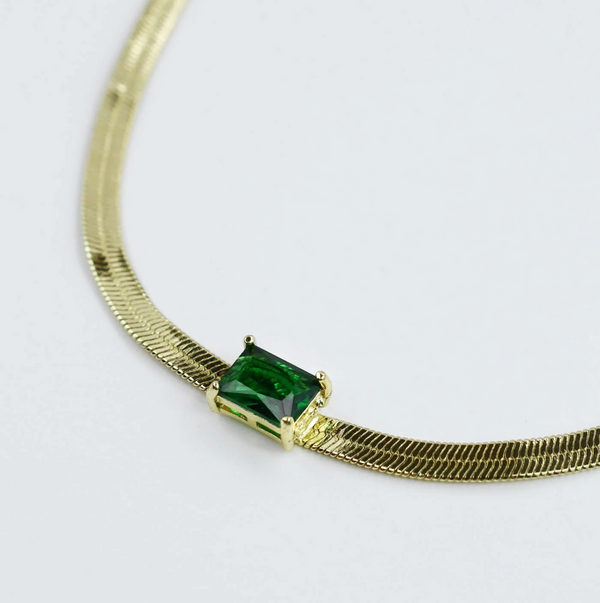 Emerald Glow Necklace