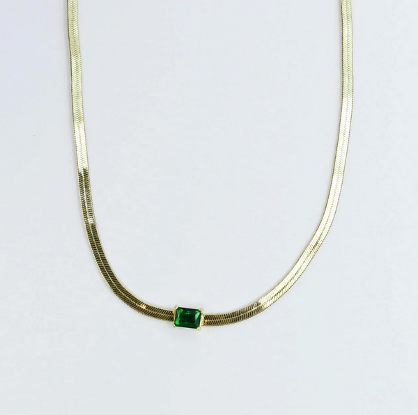 Emerald Glow Necklace